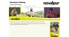 Desktop Screenshot of novateurfishing.com